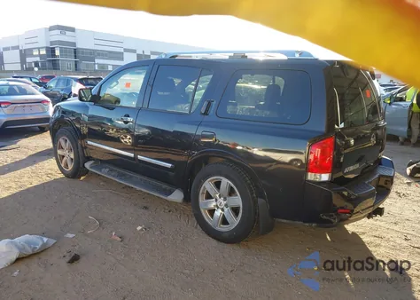 2014 Nissan Armada Platinum из США, поврежденный, VIN 5N1BA0NE2EN609266